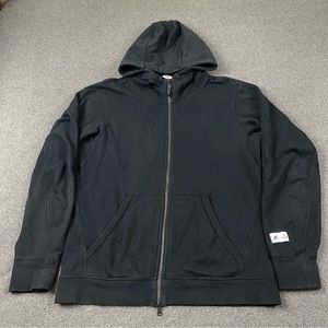 Adidas Reigning Champ Collab Black Full Zip Sweatshirt Hoodie Men’s Size Large